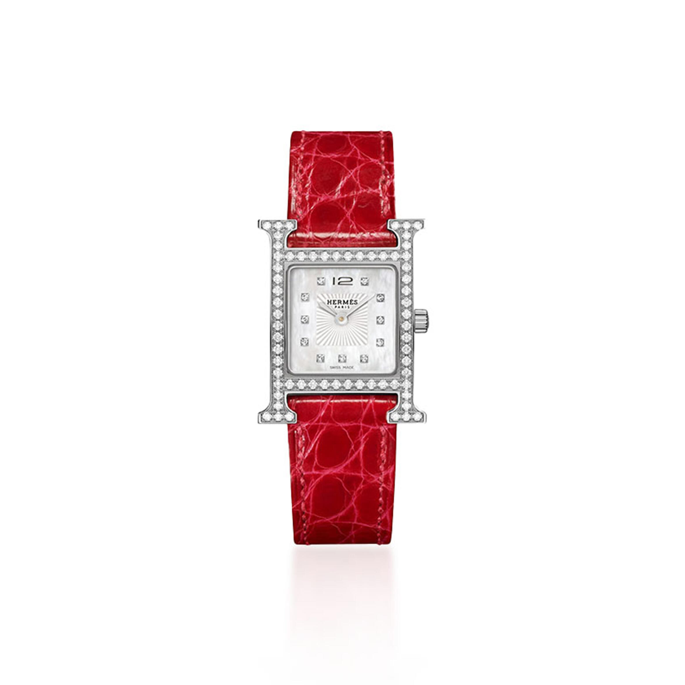 HERMÈS HEURE H WATCH MINI MODEL 25 MM W036764WW00 HERMÈS HEURE H WATCH MINI MODEL 25 MM W036764WW00